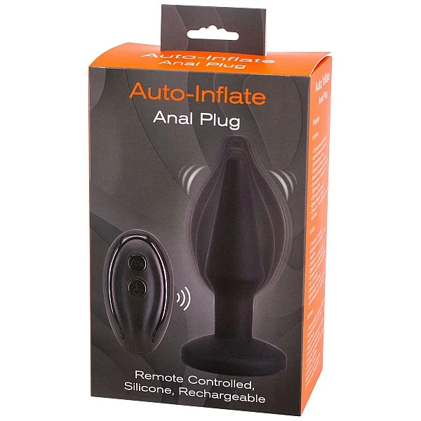 Auto Inflate Anal Plug - Zwart van het merk Seven Creations - Buttplugs - online kopen bij Masculum.nl. De discrete online seks-toys en erotisch heren ondergoed winkel voor gay & hetero mannen.