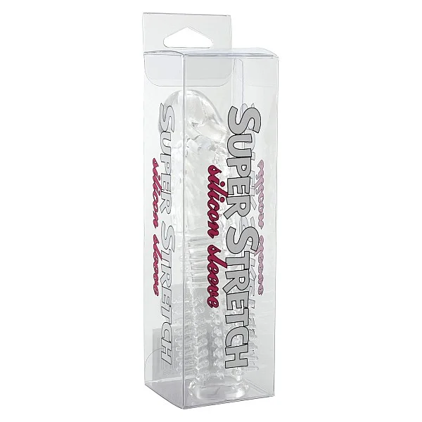 Penis Silicone Sleeve - Transparant van het merk Seven Creations - Penis Sleeves - online bestellen bij Masculum.nl. De discrete online seks-toys en erotisch heren ondergoed winkel voor gay & hetero mannen.