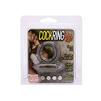 Mini Vibrating Cockring - Zwart