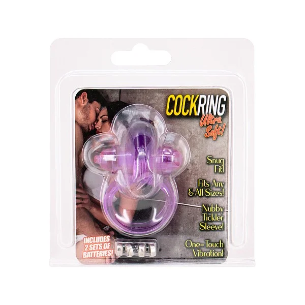 Rabbit Vibrating Cockring - Paars van het merk Seven Creations - Vibrerende Cockringen - online kopen bij Masculum.nl. De discrete online seks-toys en erotisch heren ondergoed winkel voor gay & hetero mannen.