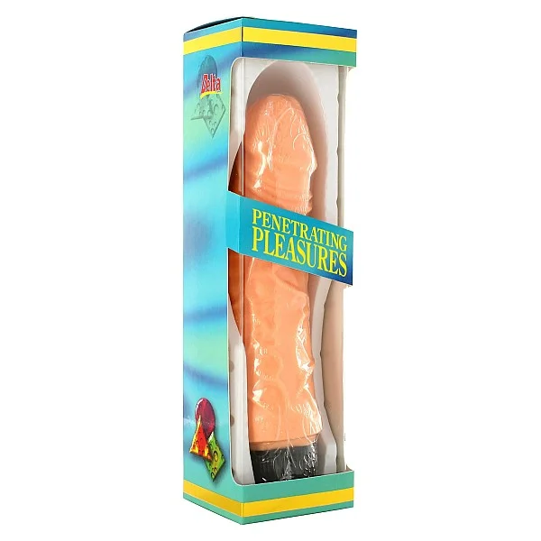 Vinyl P-Shape Vibrator No.6 - Lichte huidskleur van het merk Seven Creations - Realistische Vibrators - online bestellen bij Masculum.nl. De discrete online seks-toys en erotisch heren ondergoed winkel voor gay & hetero mannen.