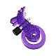 Cock & Ball Ring Butterfly - Paars van het merk Seven Creations - Vibrerende Cockringen - online kopen bij Masculum.nl. De discrete online seks-toys en erotisch heren ondergoed winkel voor gay & hetero mannen.