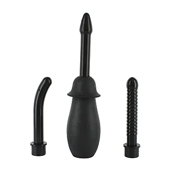 Anal Douche Kit - Zwart