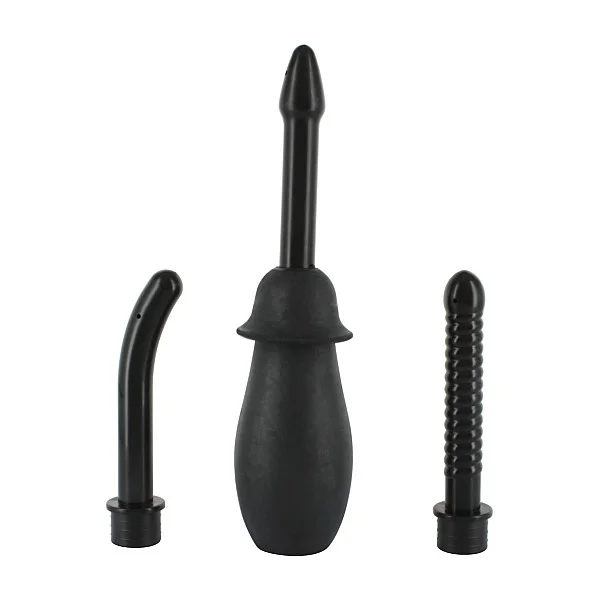 Anal Douche Kit - Zwart van het merk Seven Creations - Anaal Douches - online kopen bij Masculum.nl. De discrete online seks-toys en erotisch heren ondergoed winkel voor gay & hetero mannen.