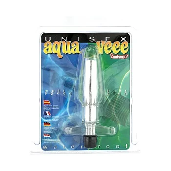 Aqua Vee Butt Plug - Transparant