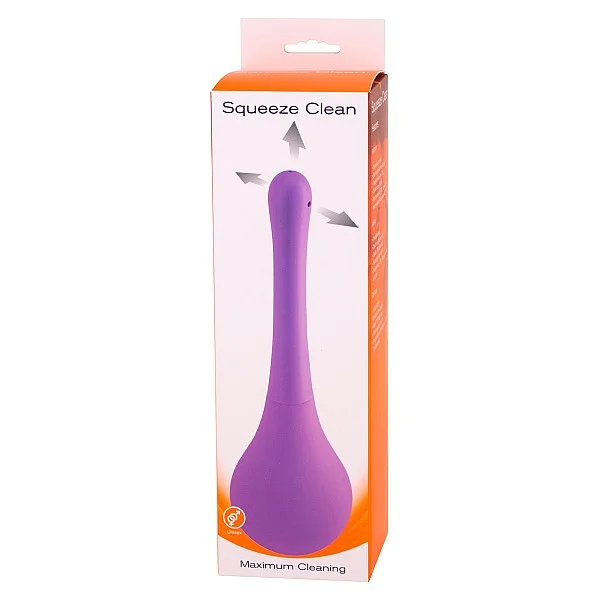 Squeeze Clean - Paars van het merk Seven Creations - Anaal Douches - online bestellen bij Masculum.nl. De discrete online seks-toys en erotisch heren ondergoed winkel voor gay & hetero mannen.