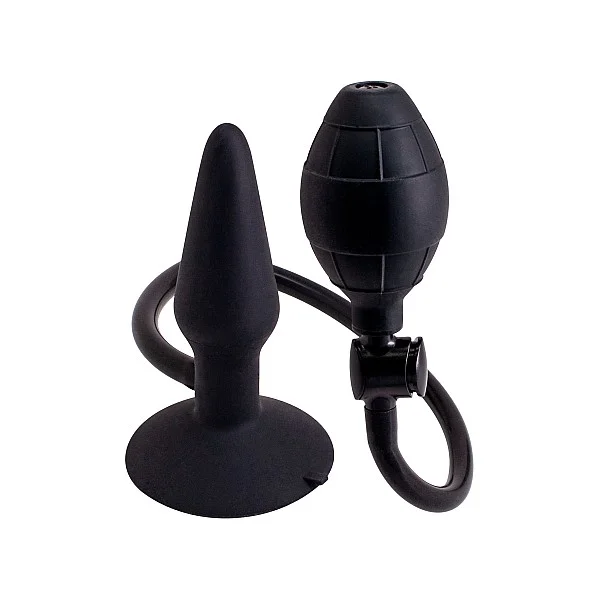 Inflatable Butt Plug S - Zwart van het merk Seven Creations - Opblaasbare Dildo's - online kopen bij Masculum.nl. De discrete online seks-toys en erotisch heren ondergoed winkel voor gay & hetero mannen.