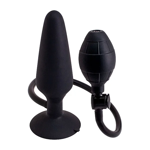 Inflatable Butt Plug L - Zwart van het merk Seven Creations - Opblaasbare Dildo's - online bestellen bij Masculum.nl. De discrete online seks-toys en erotisch heren ondergoed winkel voor gay & hetero mannen.