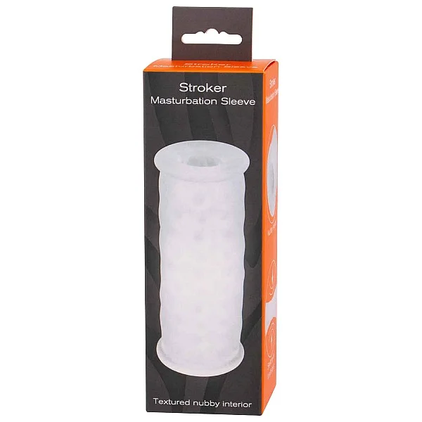 Stroker Masturbation Sleeve - Wit van het merk Seven Creations - Sleeve Masturbators - online kopen bij Masculum.nl. De discrete online seks-toys en erotisch heren ondergoed winkel voor gay & hetero mannen.