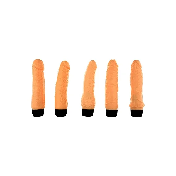 The Magnificent 5 - Display - Lichte huidskleur van het merk Seven Creations - Realistische Vibrators - online kopen bij Masculum.nl. De discrete online seks-toys en erotisch heren ondergoed winkel voor gay & hetero mannen.