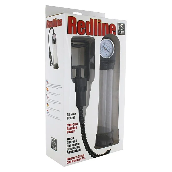 Redline Pump - Transparant van het merk Seven Creations - Penispompen - online kopen bij Masculum.nl. De discrete online seks-toys en erotisch heren ondergoed winkel voor gay & hetero mannen.