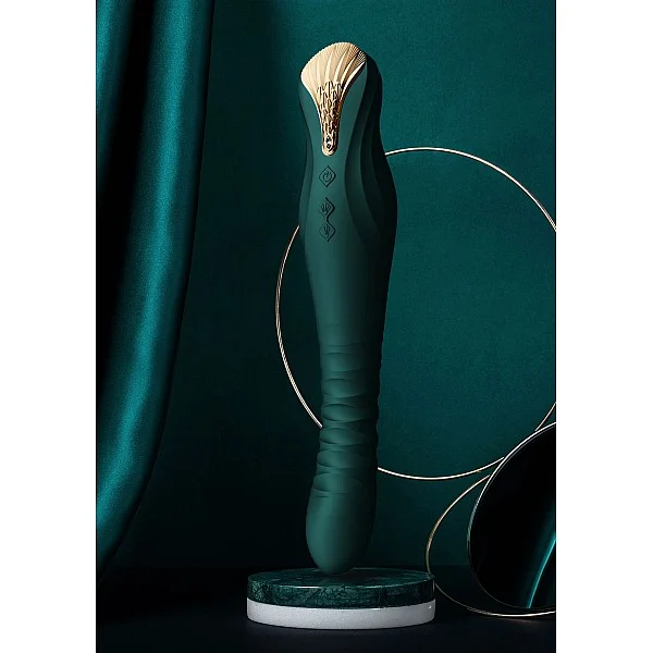 King Thruster - Groen van het merk Zalo - Vibrators - online bestellen bij Masculum.nl. De discrete online seks-toys en erotisch heren ondergoed winkel voor gay & hetero mannen.