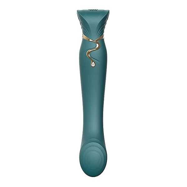 Queen G-Spot Puls Wave Vibe - Groen van het merk Zalo - Prostaat Vibrators - online bestellen bij Masculum.nl. De discrete online seks-toys en erotisch heren ondergoed winkel voor gay & hetero mannen.