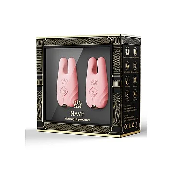 Nave Vibrating Nipple Clamps - Roze
