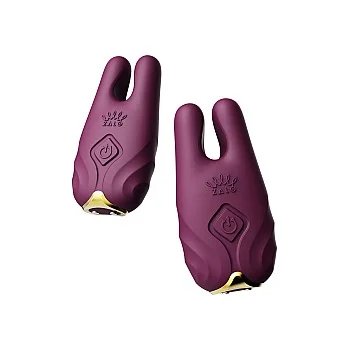 Nave Vibrating Nipple Clamps - Paars