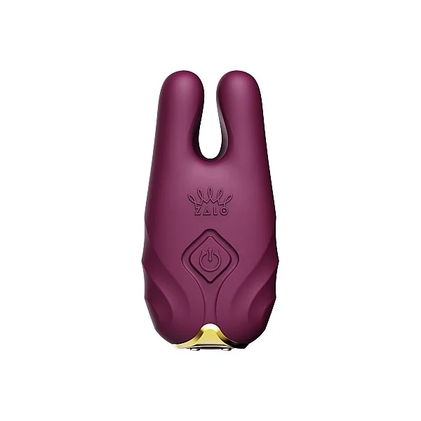 Nave Vibrating Nipple Clamps - Paars van het merk Zalo - Tepelklemmen - online bestellen bij Masculum.nl. De discrete online seks-toys en erotisch heren ondergoed winkel voor gay & hetero mannen.