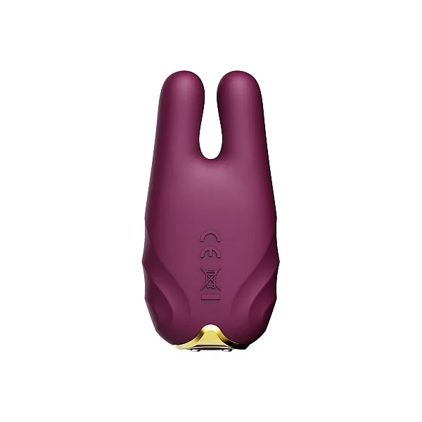 Nave Vibrating Nipple Clamps - Paars van het merk Zalo - Tepelklemmen - online bestellen bij Masculum.nl. De discrete online seks-toys en erotisch heren ondergoed winkel voor gay & hetero mannen.