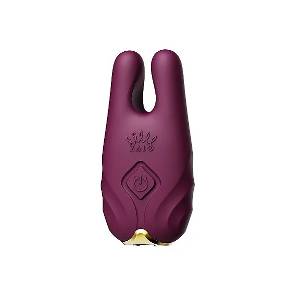 Nave Vibrating Nipple Clamps - Paars van het merk Zalo - Tepelklemmen - online bestellen bij Masculum.nl. De discrete online seks-toys en erotisch heren ondergoed winkel voor gay & hetero mannen.