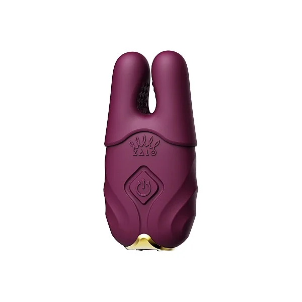 Nave Vibrating Nipple Clamps - Paars van het merk Zalo - Tepelklemmen - online bestellen bij Masculum.nl. De discrete online seks-toys en erotisch heren ondergoed winkel voor gay & hetero mannen.