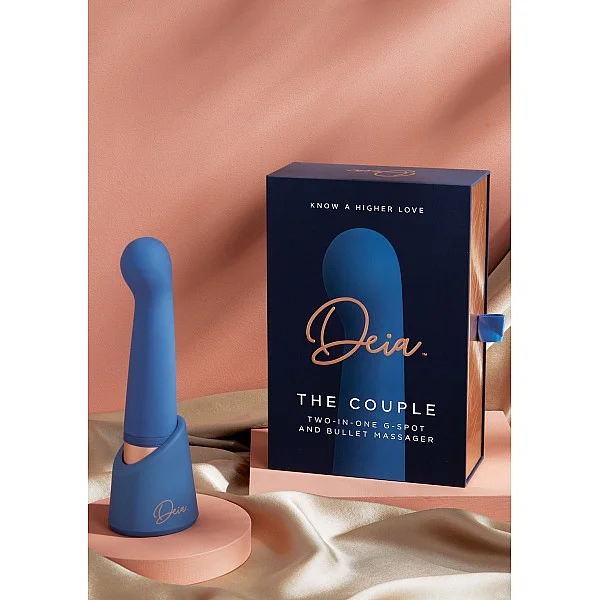 The Couple - Blauw van het merk Deia - Prostaat Vibrators - online kopen bij Masculum.nl. De discrete online seks-toys en erotisch heren ondergoed winkel voor gay & hetero mannen.