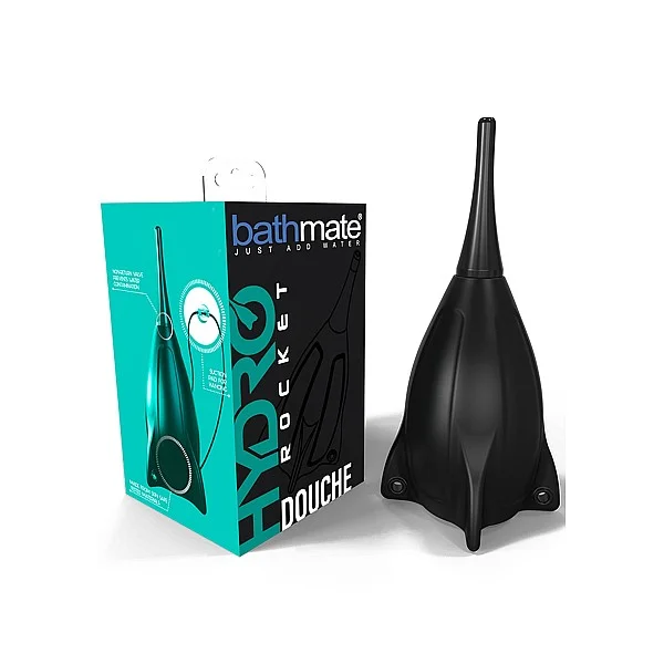 Bathmate Hydro Rocket douche - Zwart van het merk Bathmate - Anaal Douches - online bestellen bij Masculum.nl. De discrete online seks-toys en erotisch heren ondergoed winkel voor gay & hetero mannen.