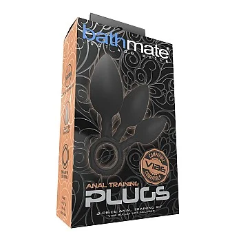 Anal Training Plugs - Zwart