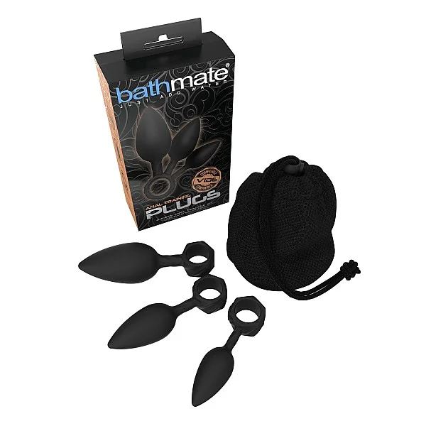 Anal Training Plugs - Zwart van het merk Bathmate - Buttplugs - online bestellen bij Masculum.nl. De discrete online seks-toys en erotisch heren ondergoed winkel voor gay & hetero mannen.