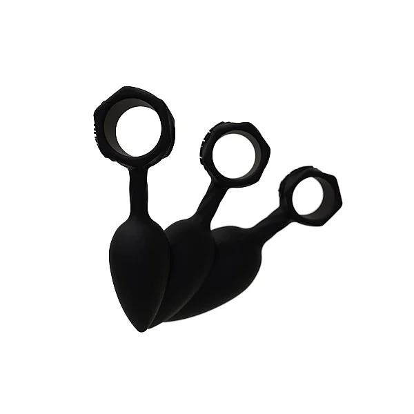 Anal Training Plugs - Zwart van het merk Bathmate - Buttplugs - online bestellen bij Masculum.nl. De discrete online seks-toys en erotisch heren ondergoed winkel voor gay & hetero mannen.