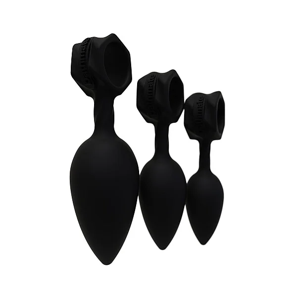 Anal Training Plugs - Zwart van het merk Bathmate - Buttplugs - online bestellen bij Masculum.nl. De discrete online seks-toys en erotisch heren ondergoed winkel voor gay & hetero mannen.
