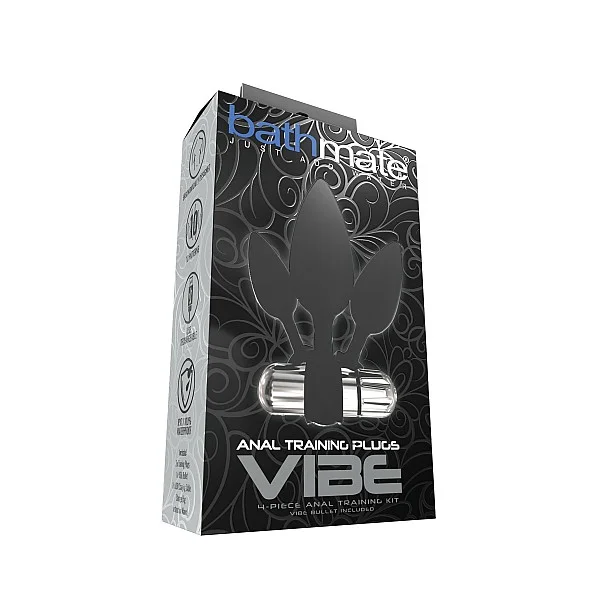 Anal Training Plugs Vibe - Zwart van het merk Bathmate - Buttplugs - online kopen bij Masculum.nl. De discrete online seks-toys en erotisch heren ondergoed winkel voor gay & hetero mannen.