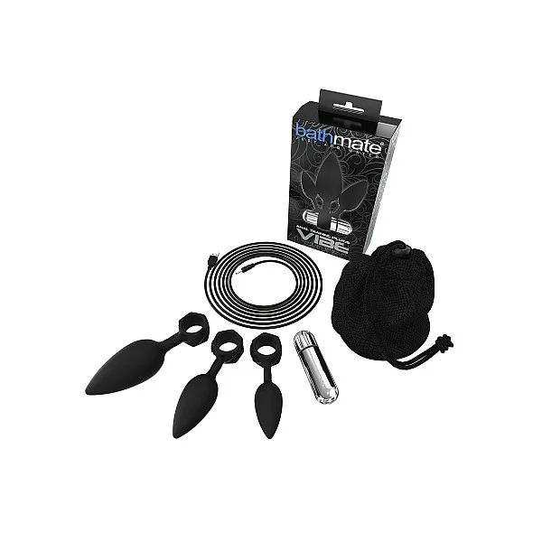 Anal Training Plugs Vibe - Zwart van het merk Bathmate - Buttplugs - online kopen bij Masculum.nl. De discrete online seks-toys en erotisch heren ondergoed winkel voor gay & hetero mannen.