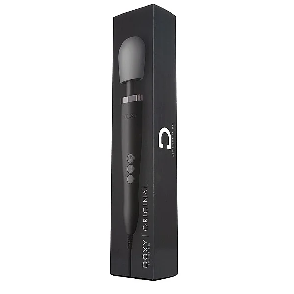 The Original Doxy Massager - Zwart van het merk Doxy Massager - Wand Massagers - online kopen bij Masculum.nl. De discrete online seks-toys en erotisch heren ondergoed winkel voor gay & hetero mannen.