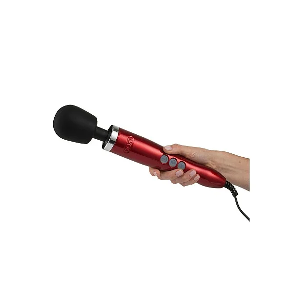 DOXY Die Cast Metal Massager - Rood van het merk Doxy Massager - Wand Massagers - online bestellen bij Masculum.nl. De discrete online seks-toys en erotisch heren ondergoed winkel voor gay & hetero mannen.