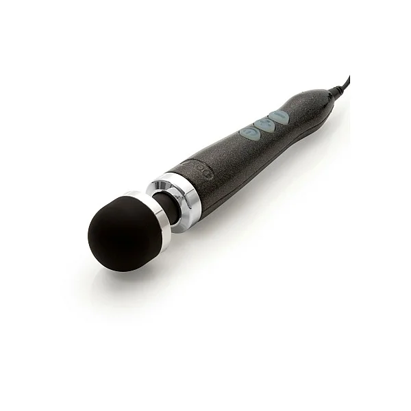 DOXY Die Cast 3  - Zwart van het merk Doxy Massager - Wand Massagers - online kopen bij Masculum.nl. De discrete online seks-toys en erotisch heren ondergoed winkel voor gay & hetero mannen.