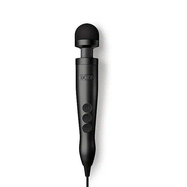 Die Cast 3  - Matt Black van het merk Doxy Massager - Wand Massagers - online kopen bij Masculum.nl. De discrete online seks-toys en erotisch heren ondergoed winkel voor gay & hetero mannen.