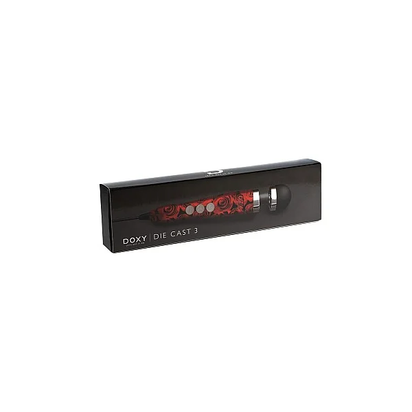 DOXY Die Cast 3  - Roses van het merk Doxy Massager - Wand Massagers - online kopen bij Masculum.nl. De discrete online seks-toys en erotisch heren ondergoed winkel voor gay & hetero mannen.