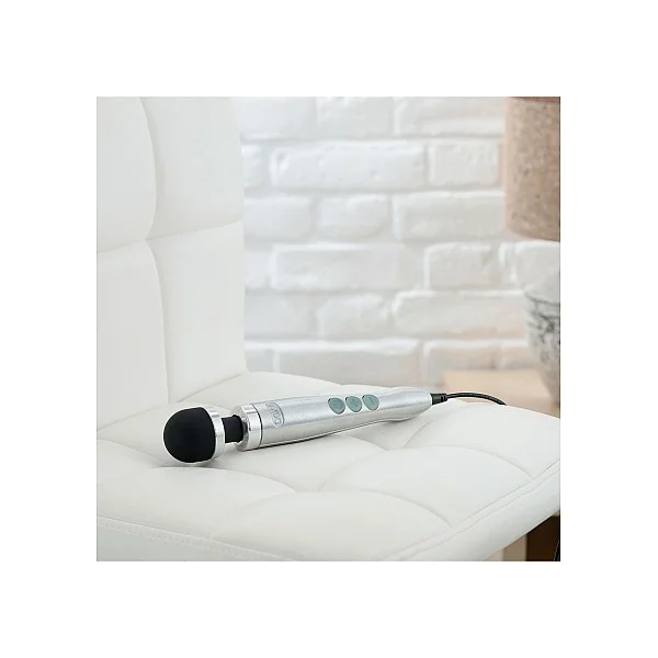 DOXY Die Cast 3  - Zilver van het merk Doxy Massager - Wand Massagers - online bestellen bij Masculum.nl. De discrete online seks-toys en erotisch heren ondergoed winkel voor gay & hetero mannen.