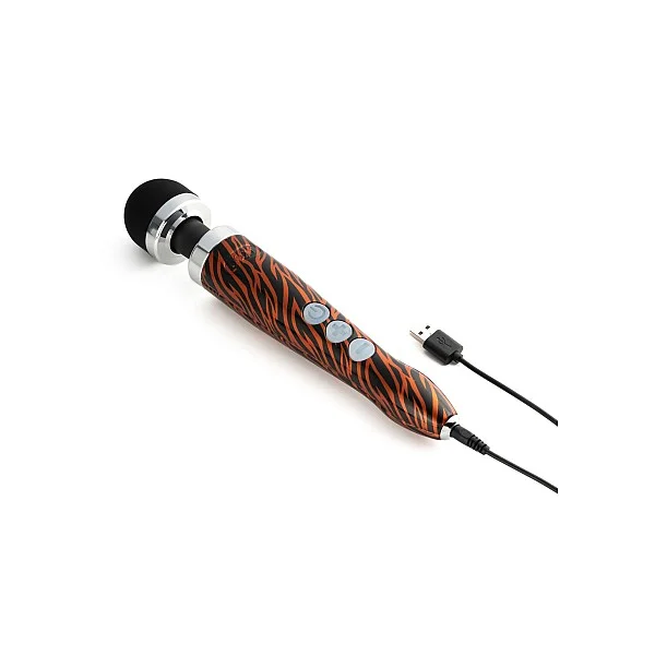 Doxy Die Cast 3R Reachargeable - tiger van het merk Doxy Massager - Wand Massagers - online bestellen bij Masculum.nl. De discrete online seks-toys en erotisch heren ondergoed winkel voor gay & hetero mannen.