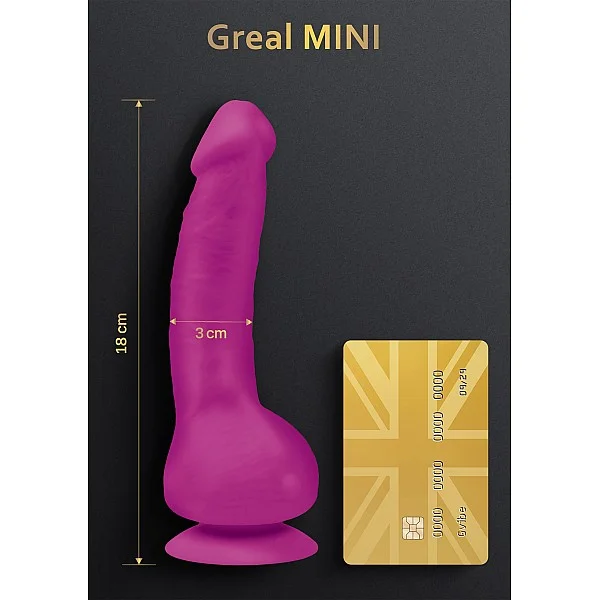 Greal Mini Dong - Violet van het merk Gvibe - Realistische Dildo's - online kopen bij Masculum.nl. De discrete online seks-toys en erotisch heren ondergoed winkel voor gay & hetero mannen.