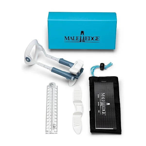 Male Edge Enlarger Basic - Blauw van het merk Male Edge - Penis Sleeves - online bestellen bij Masculum.nl. De discrete online seks-toys en erotisch heren ondergoed winkel voor gay & hetero mannen.