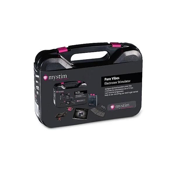 Mystim Tens Unit 3F Pure Vibes - Zwart van het merk Mystim - Electrosex Toys - online kopen bij Masculum.nl. De discrete online seks-toys en erotisch heren ondergoed winkel voor gay & hetero mannen.