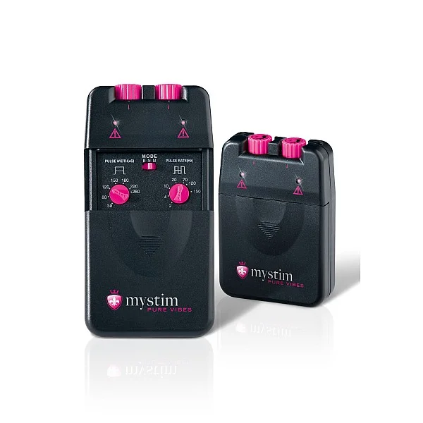Mystim Tens Unit 3F Pure Vibes - Zwart van het merk Mystim - Electrosex Toys - online kopen bij Masculum.nl. De discrete online seks-toys en erotisch heren ondergoed winkel voor gay & hetero mannen.