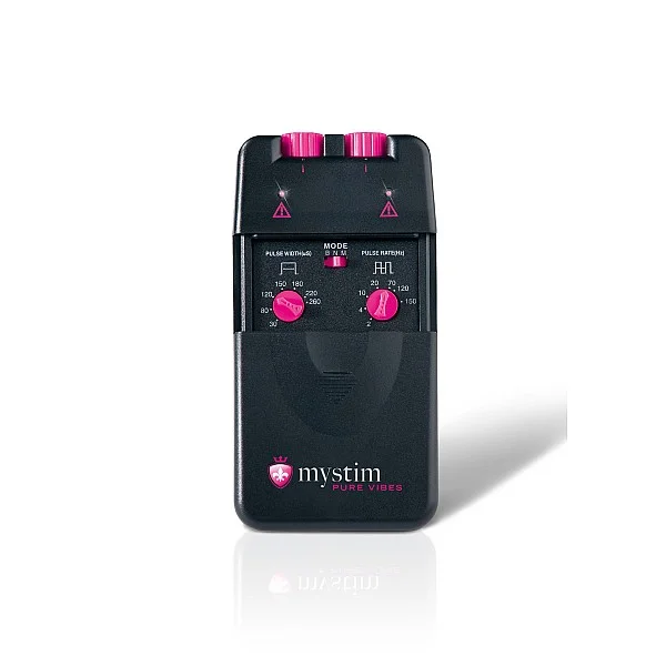 Mystim Tens Unit 3F Pure Vibes - Zwart van het merk Mystim - Electrosex Toys - online kopen bij Masculum.nl. De discrete online seks-toys en erotisch heren ondergoed winkel voor gay & hetero mannen.