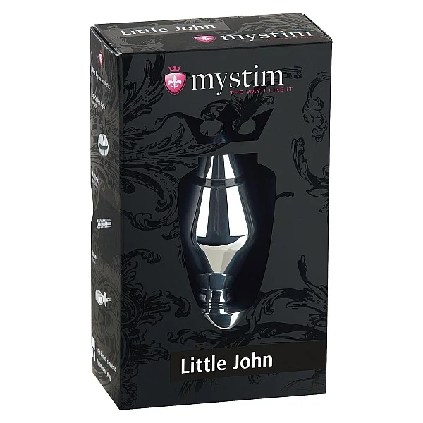 Mystim Little John Buttplug S - Metaal van het merk Mystim - Electrosex Toys - online bestellen bij Masculum.nl. De discrete online seks-toys en erotisch heren ondergoed winkel voor gay & hetero mannen.