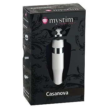 Mystim Casanova Unisex Dildo - Wit