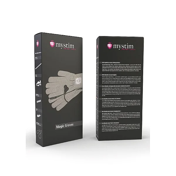 Mystim Magic Gloves - Grijs van het merk Mystim - Electrosex Toys - online bestellen bij Masculum.nl. De discrete online seks-toys en erotisch heren ondergoed winkel voor gay & hetero mannen.
