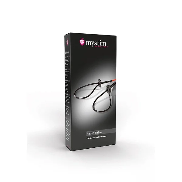 Mystim Rodeo Robin - Zwart van het merk Mystim - Electrosex Toys - online bestellen bij Masculum.nl. De discrete online seks-toys en erotisch heren ondergoed winkel voor gay & hetero mannen.