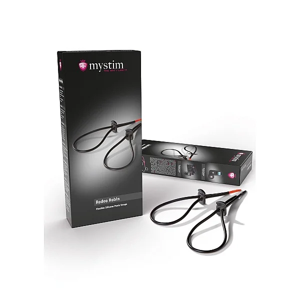 Mystim Rodeo Robin - Zwart van het merk Mystim - Electrosex Toys - online bestellen bij Masculum.nl. De discrete online seks-toys en erotisch heren ondergoed winkel voor gay & hetero mannen.