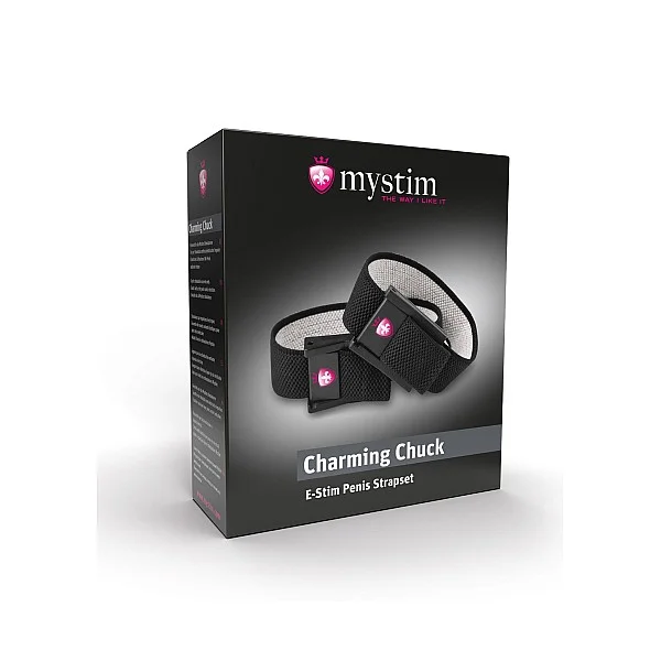 Mystim Charming Chuck - Zwart van het merk Mystim - Electrosex Toys - online bestellen bij Masculum.nl. De discrete online seks-toys en erotisch heren ondergoed winkel voor gay & hetero mannen.