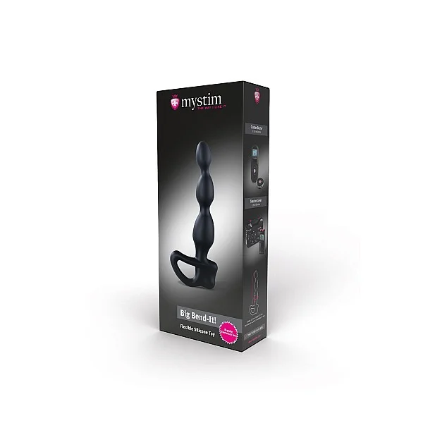 Mystim Big Bend-It - Zwart van het merk Mystim - Electrosex Toys - online kopen bij Masculum.nl. De discrete online seks-toys en erotisch heren ondergoed winkel voor gay & hetero mannen.